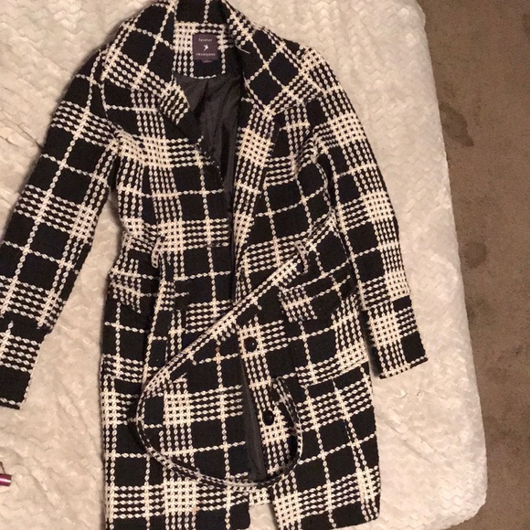 Forever 21 Long Pea Coat - Picture 2 of 8